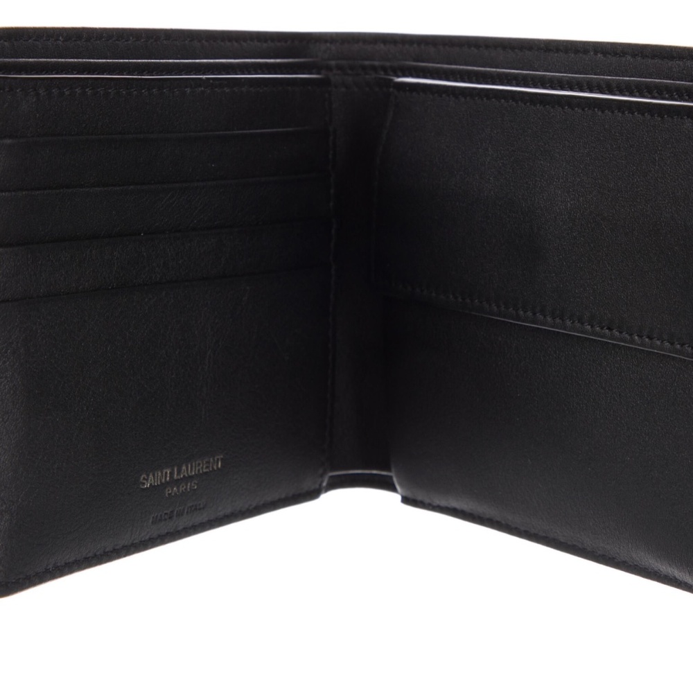 Saint Laurent nylon bifold wallet - Picture 2 of 3
